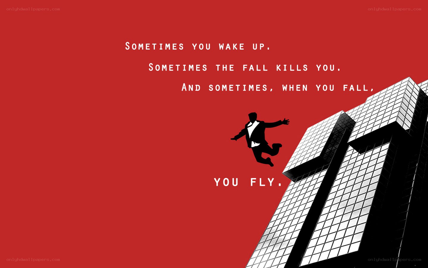 falling man quote