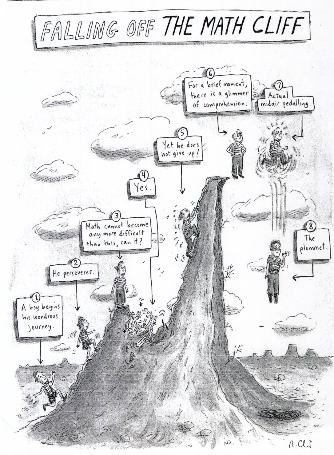 Falling Off the Math Cliff