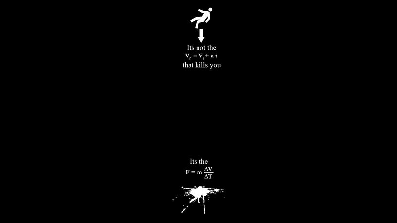 Falling Person and Blood Splatter