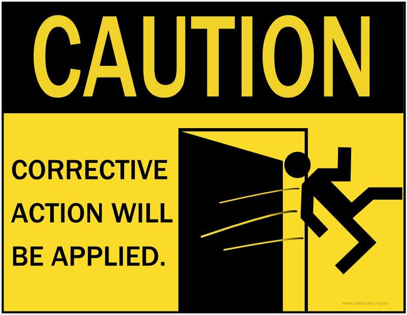 Falling Person Sign