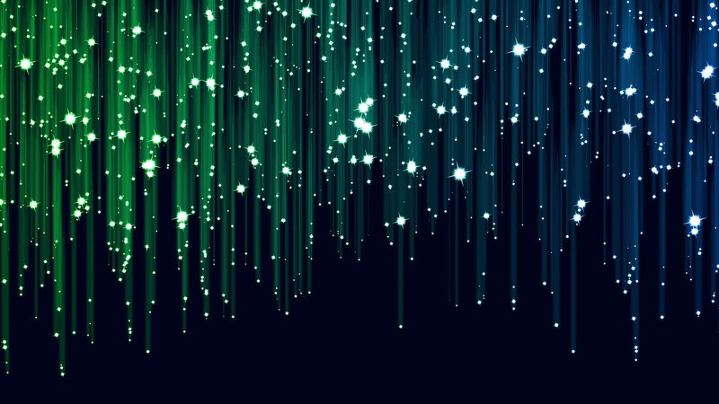 Falling Star Particles