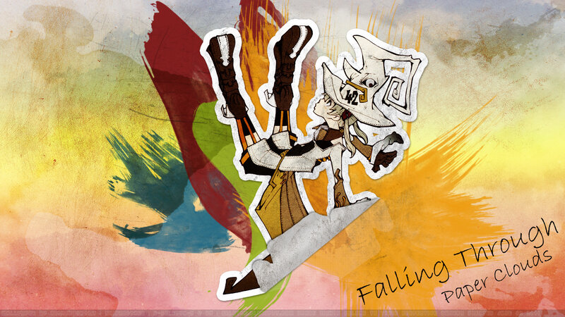 Falling Through Paper Clouds