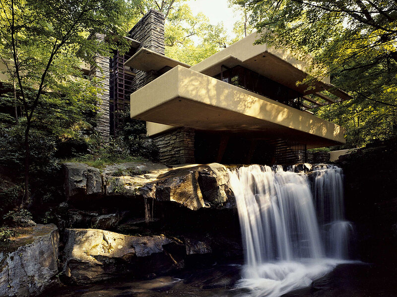 Fallingwater House — Green, Serene, Afternoon