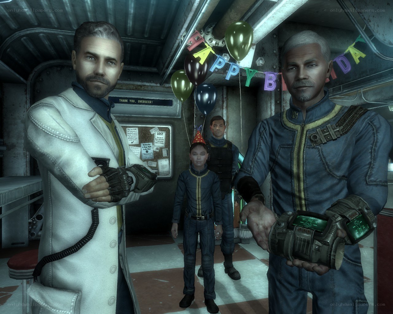 Fallout 3 birthday scene