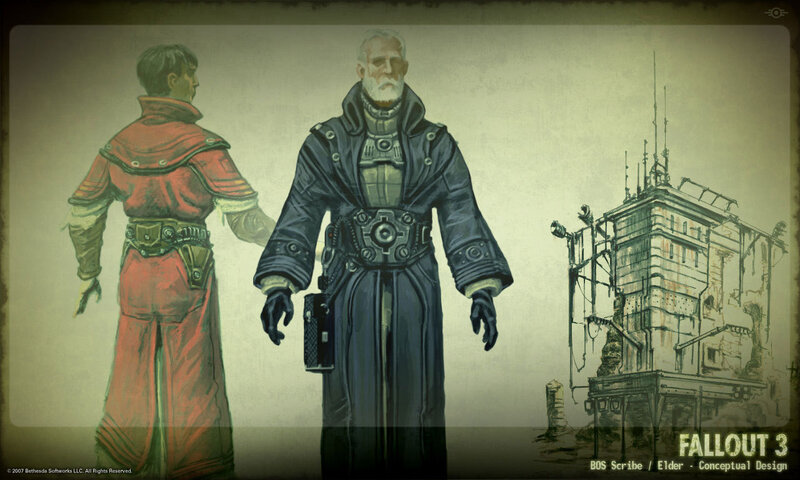 Fallout 3 character concept art