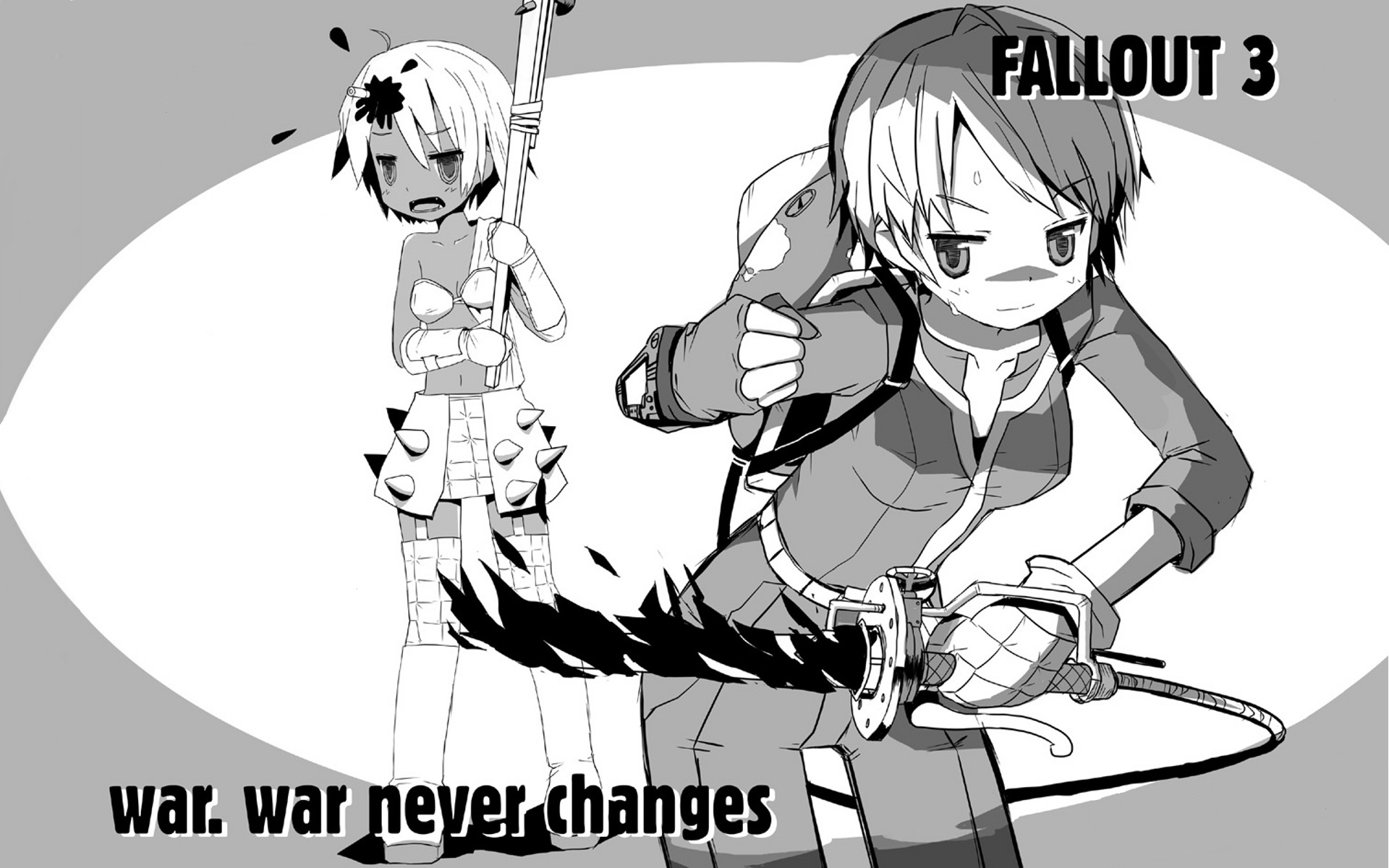 Fallout 3 chibi characters
