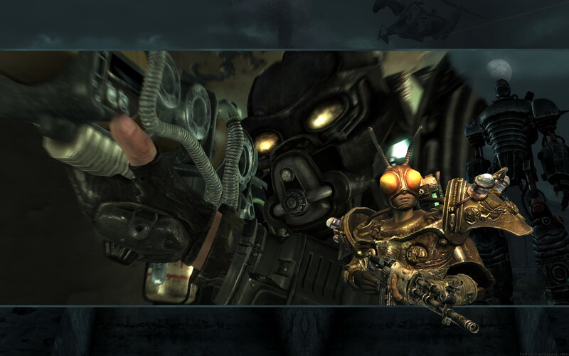 Fallout 3 combat scene