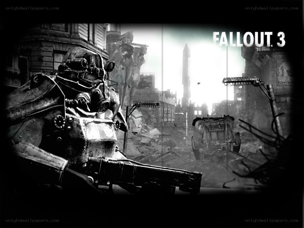 Fallout 3 game cover art