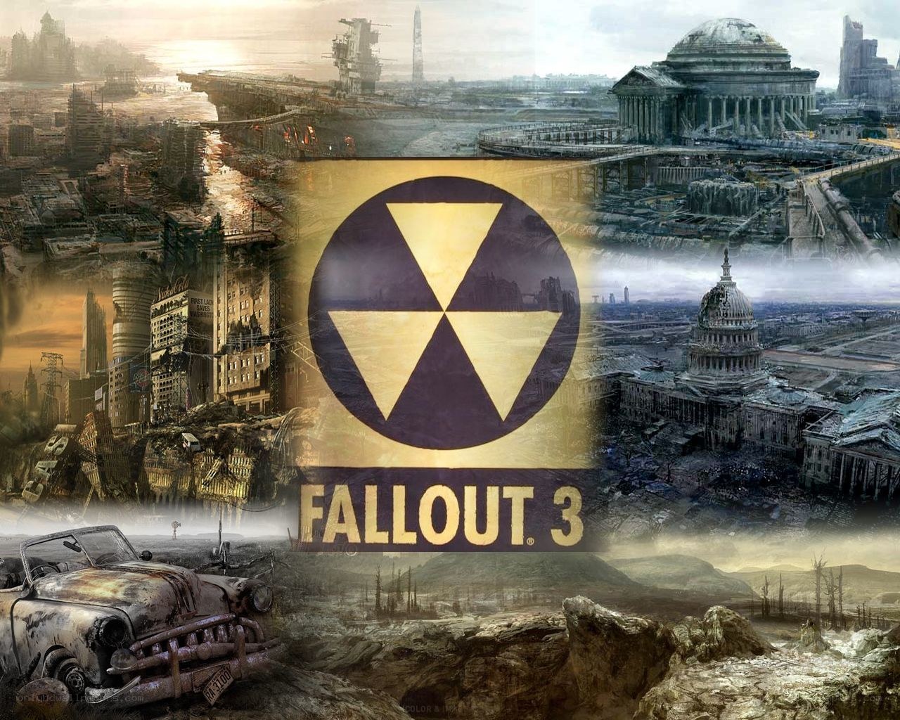 Fallout 3 game cover art