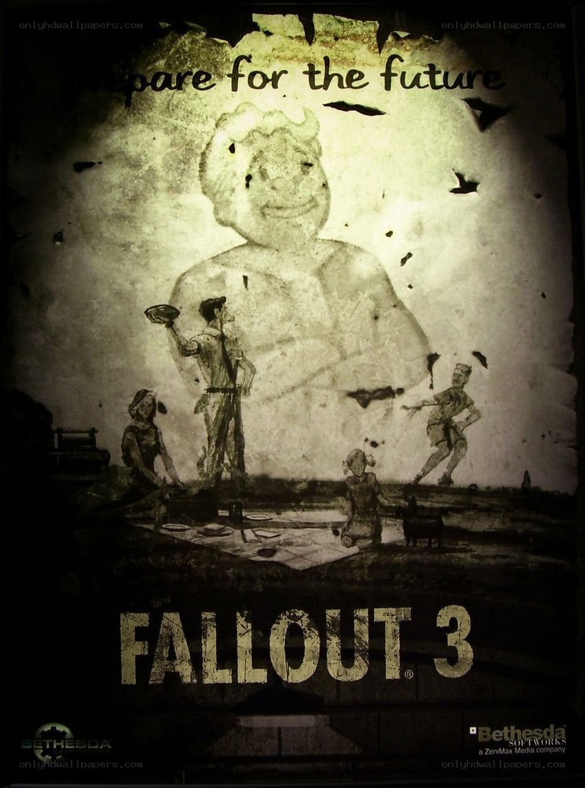 Fallout 3 game cover art