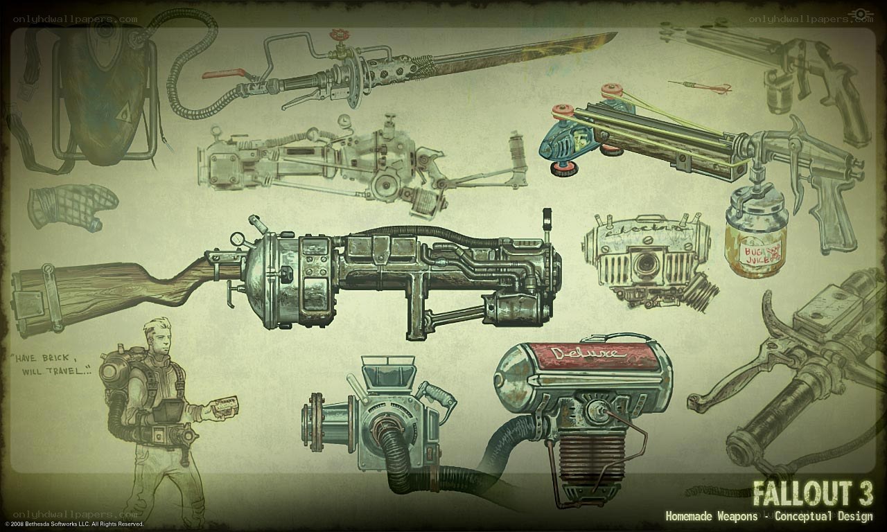 Fallout 3 homemade weapons