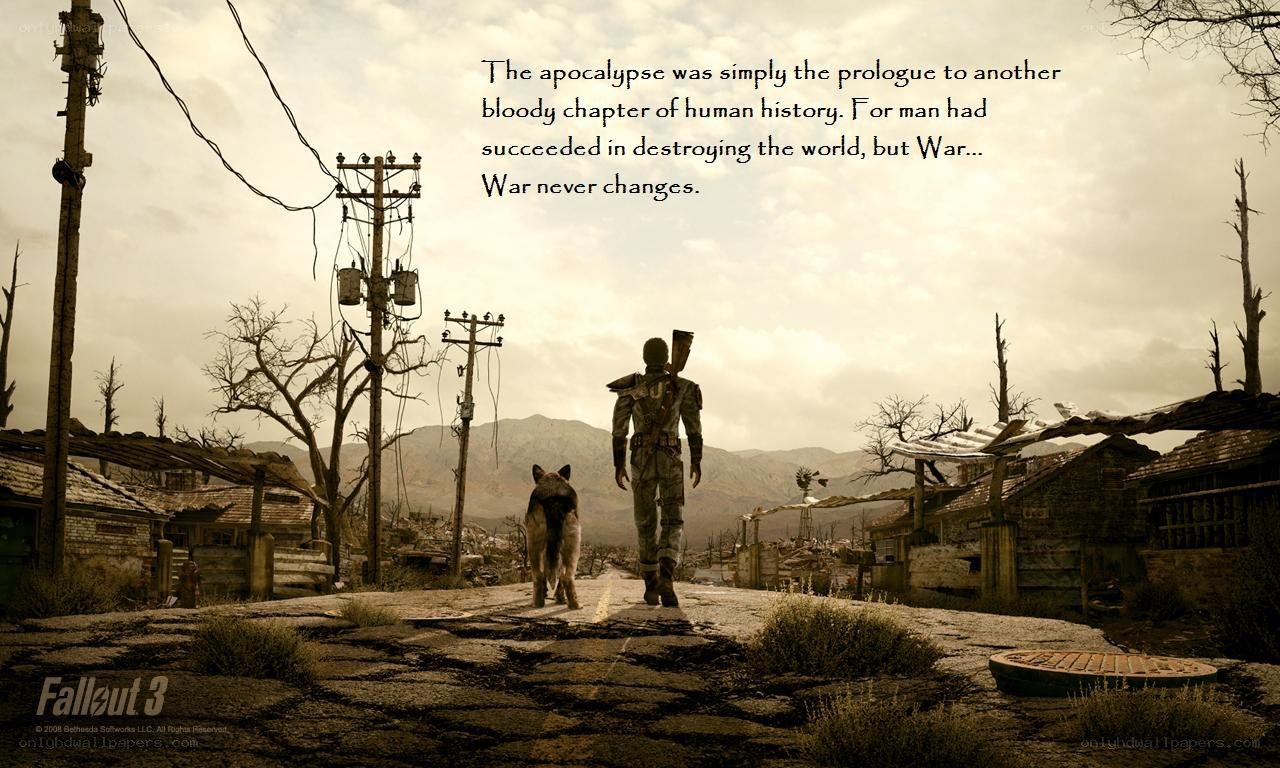 Fallout 3 post-apocalyptic scene