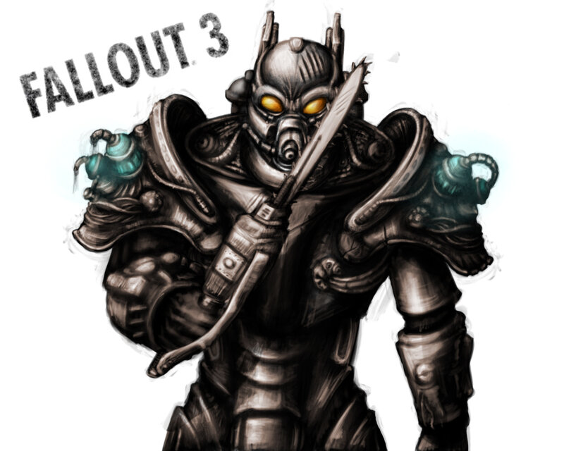 Fallout 3 power armor character