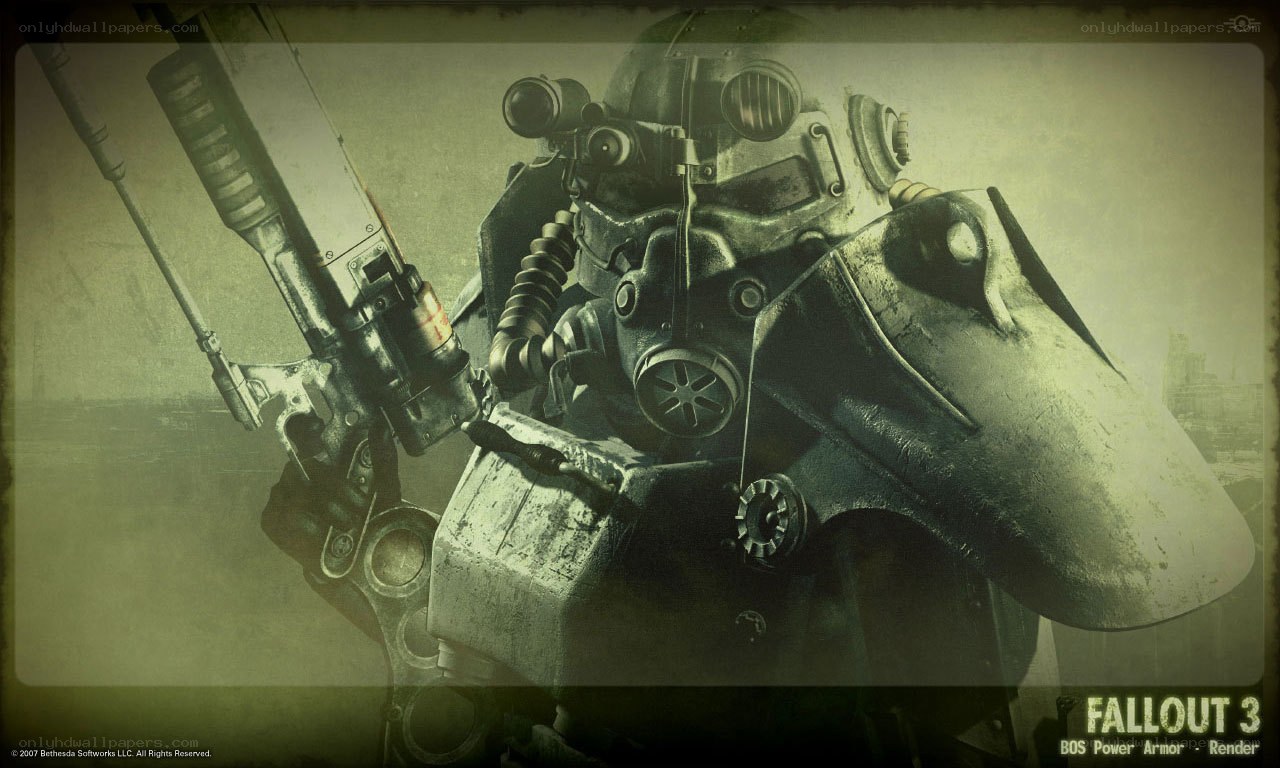 Fallout 3 power armor render
