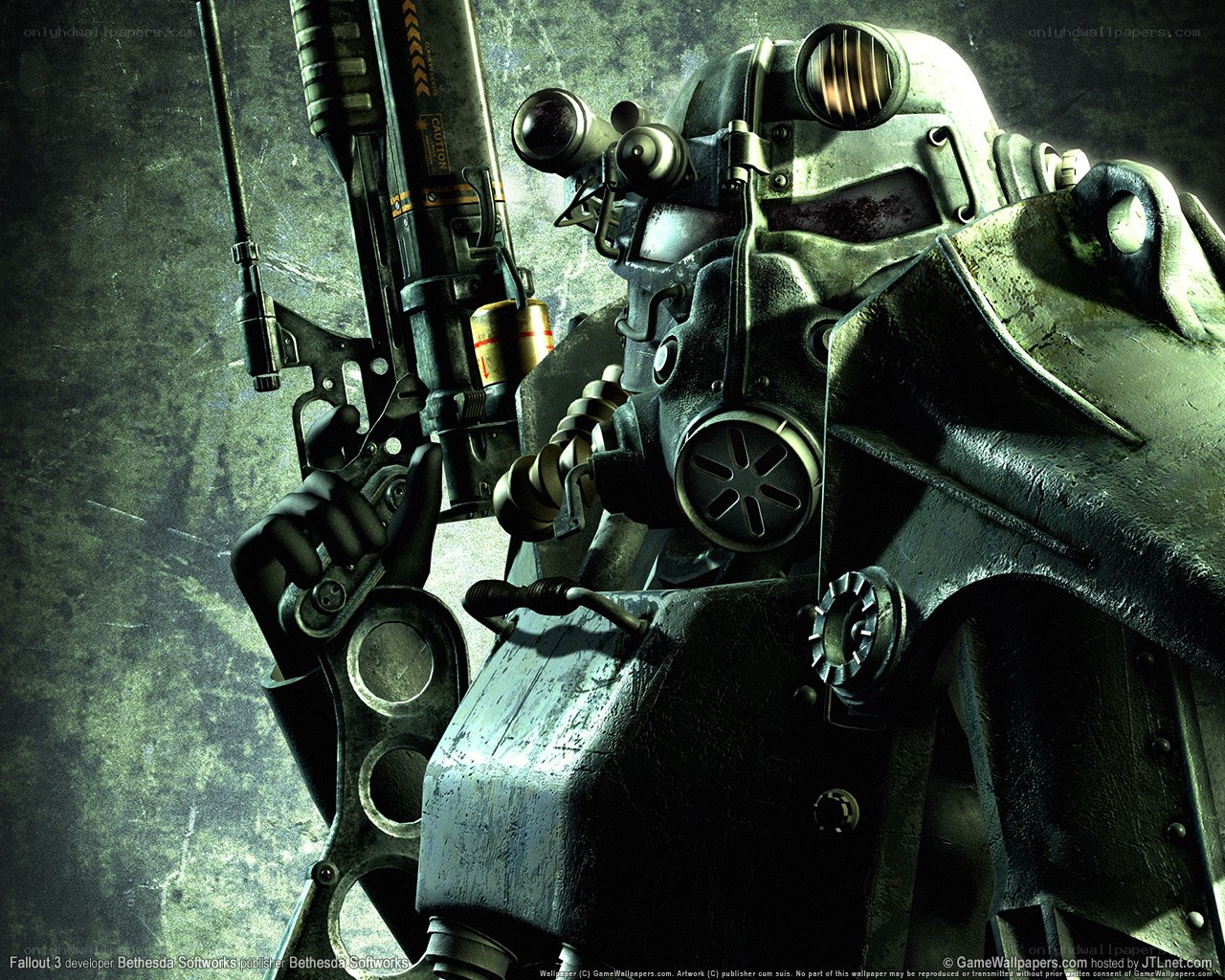 Fallout 3 power armor soldier