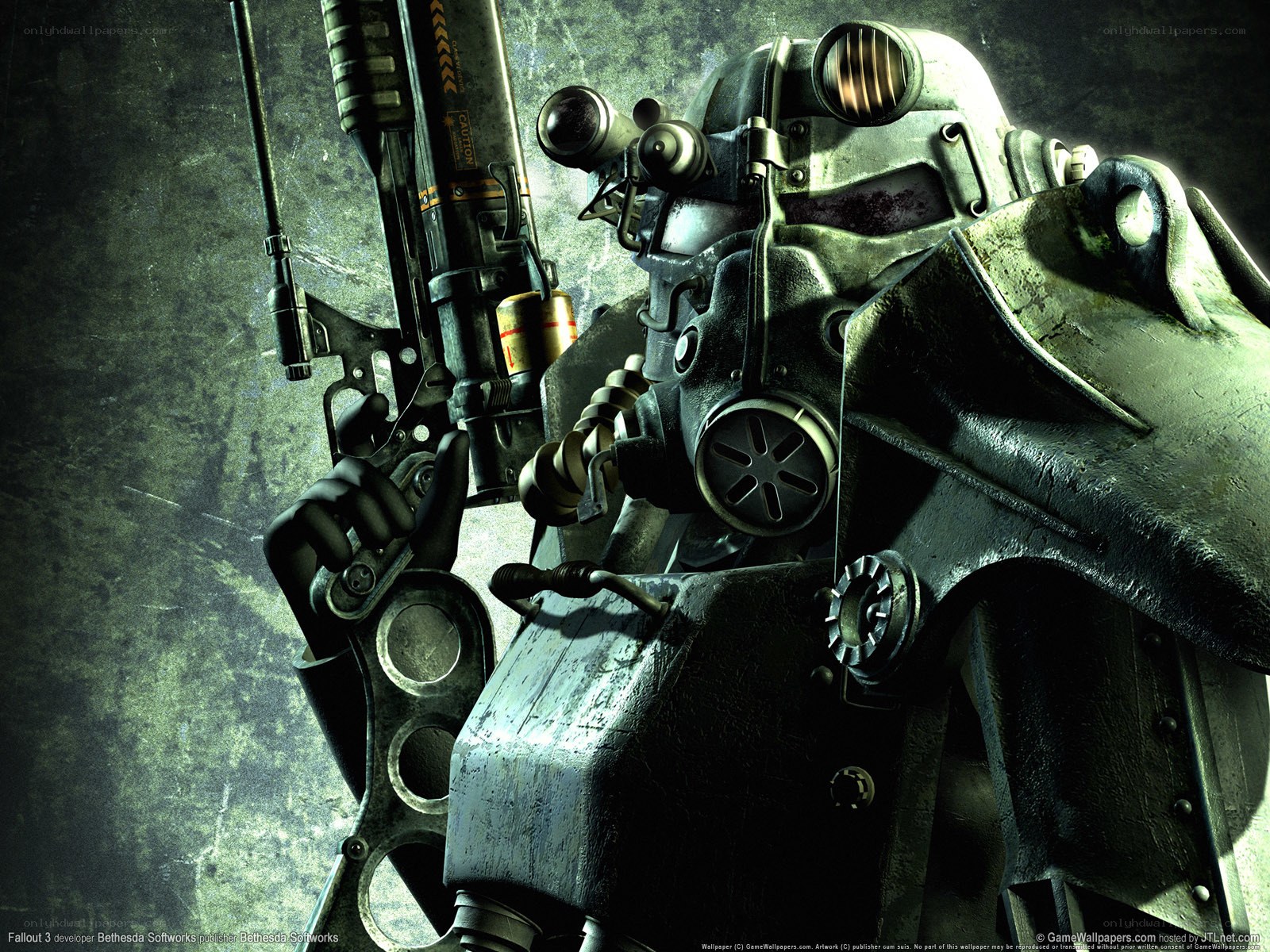 Fallout 3 power armor soldier