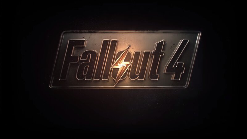Fallout 4 Logo — Black