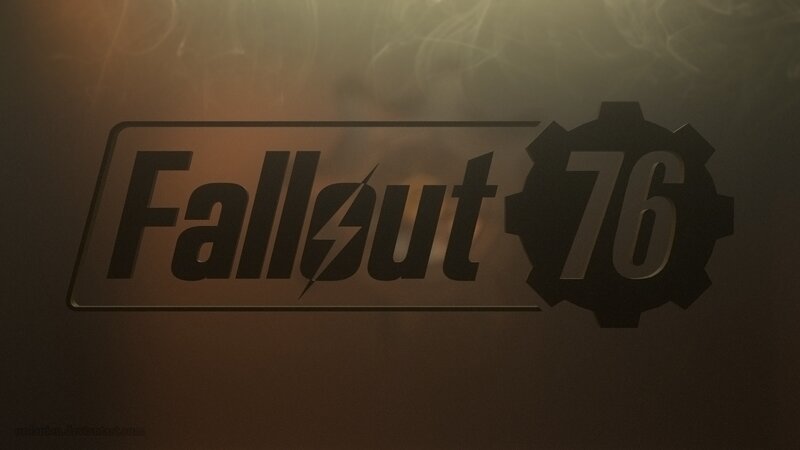 Fallout 76 Logo — Brown