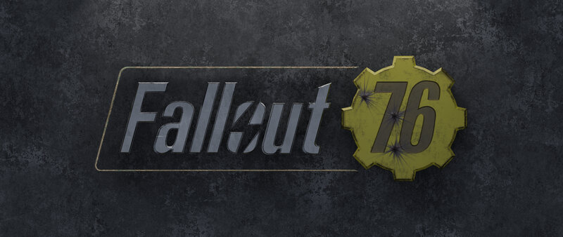 Fallout 76 Logo — Gray