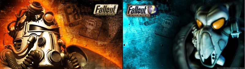 Fallout and Fallout 2 game art