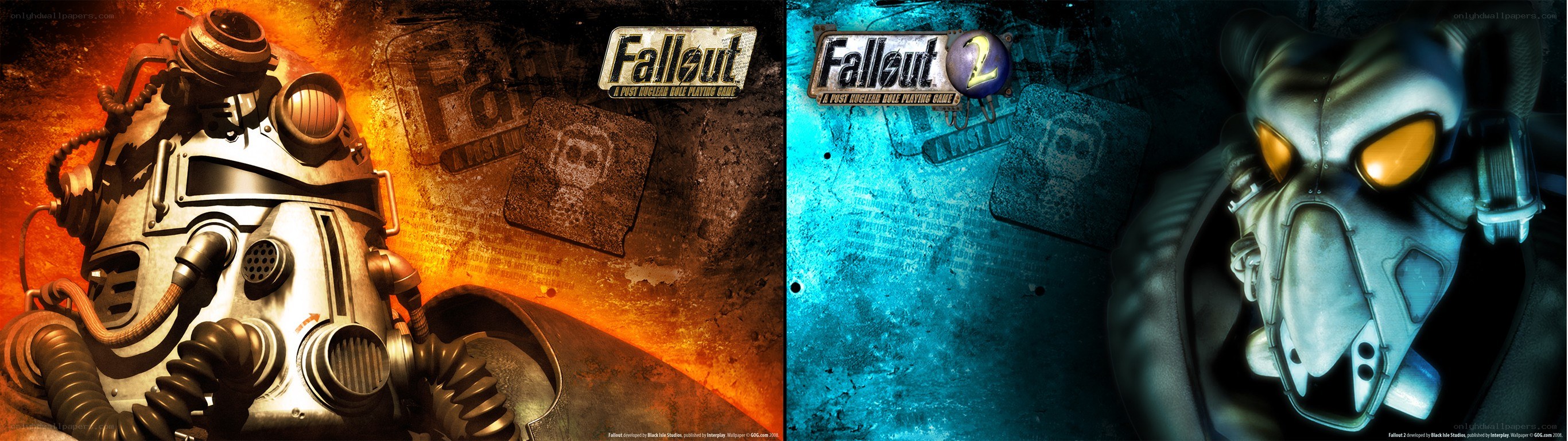 Fallout and Fallout 2 game art