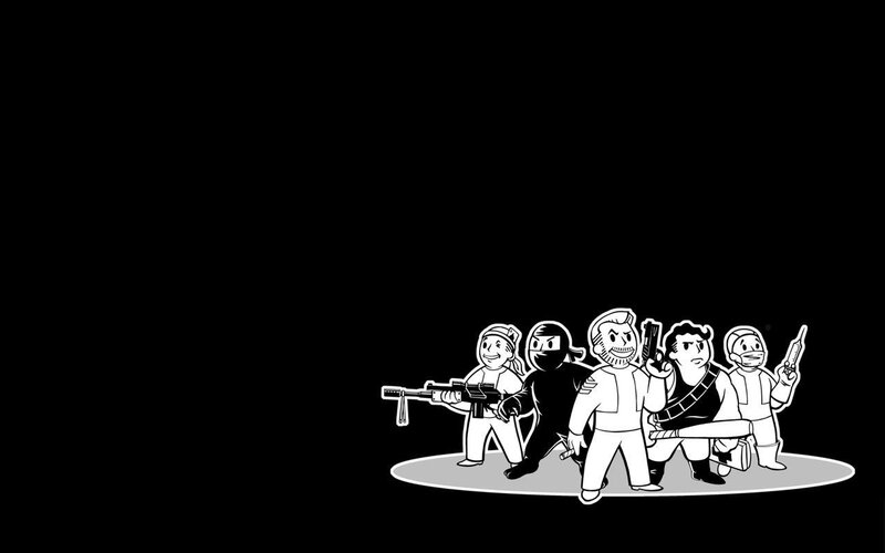 Fallout characters group