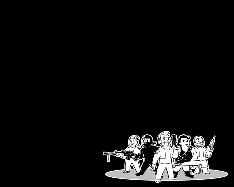 Fallout characters group