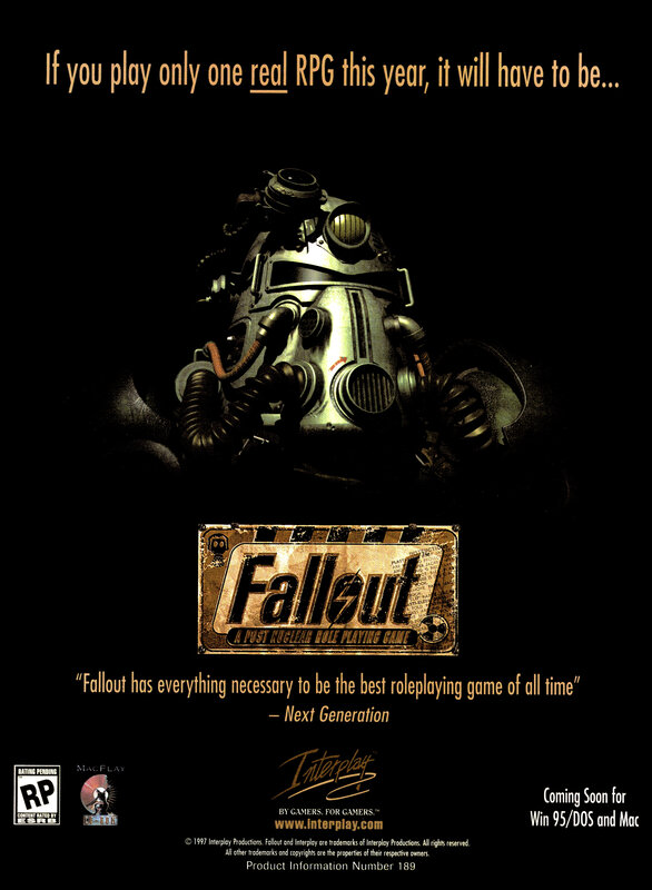 Fallout game advertisement