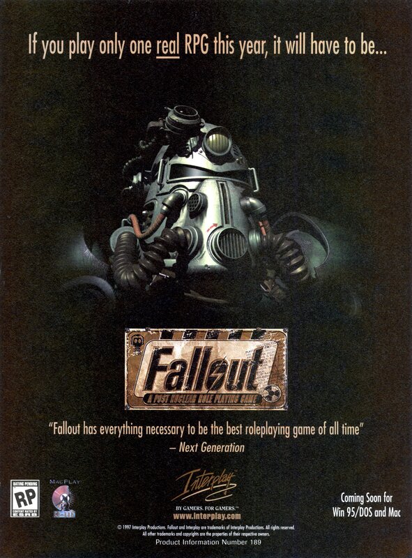 Fallout game advertisement