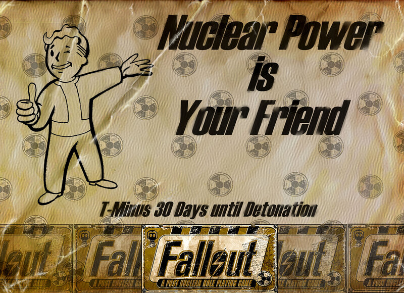 Fallout game poster