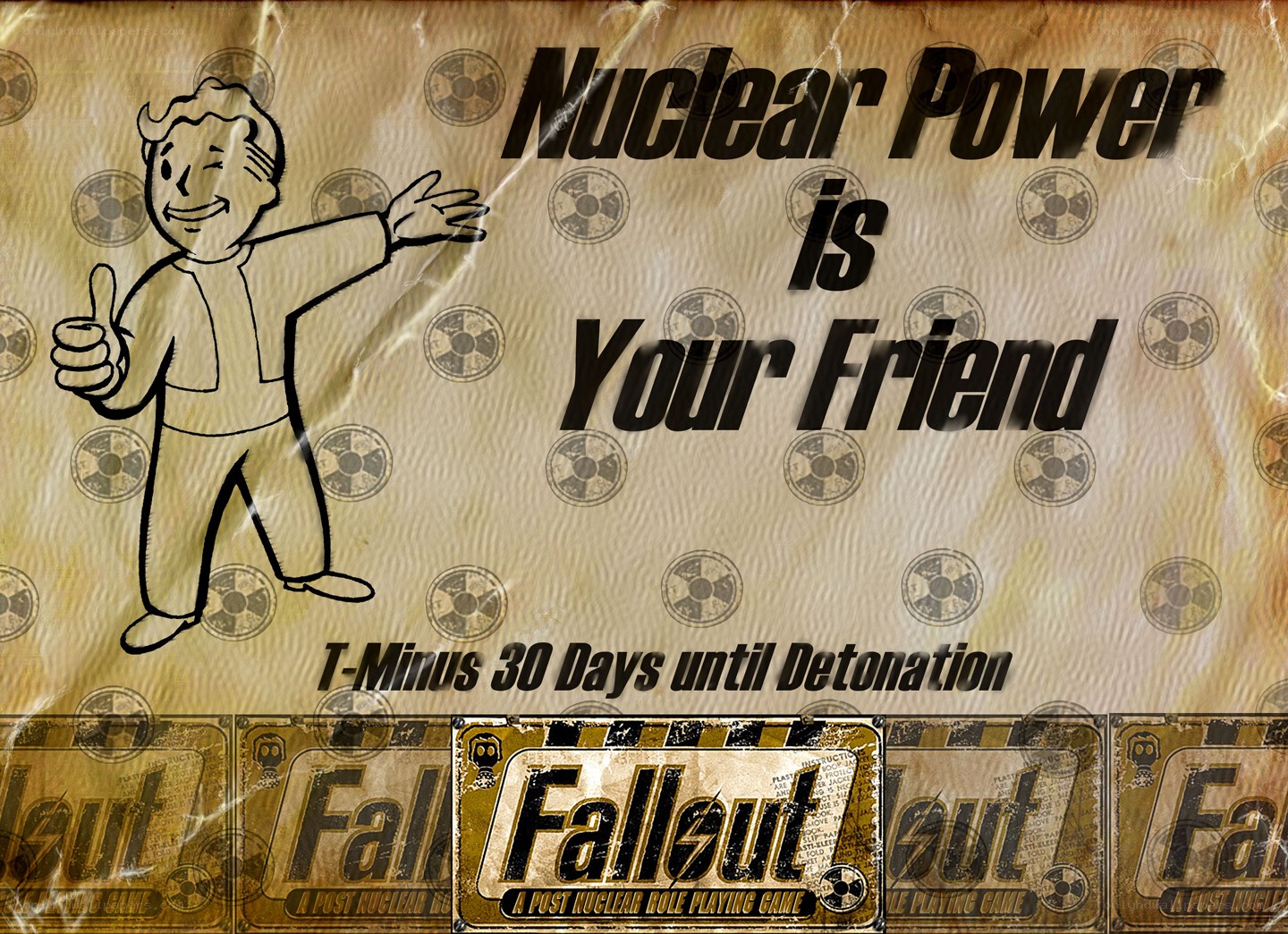 Fallout game poster