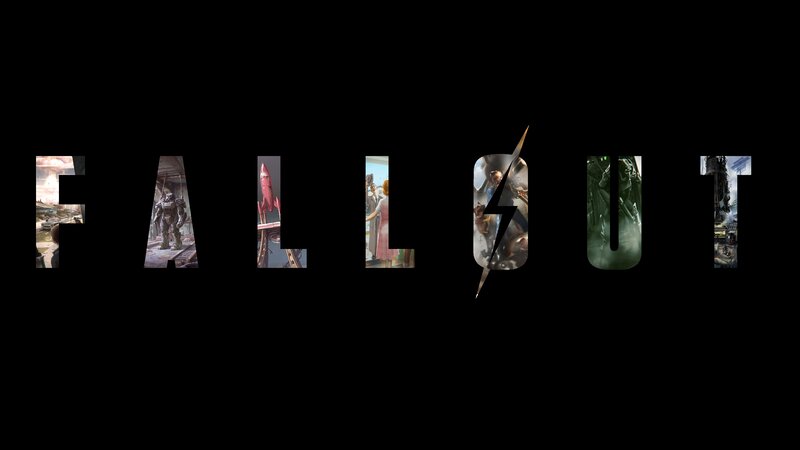 Fallout Logo with Scenes