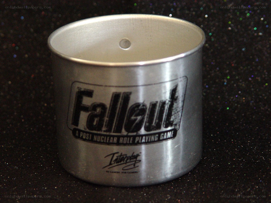 Fallout metal cup