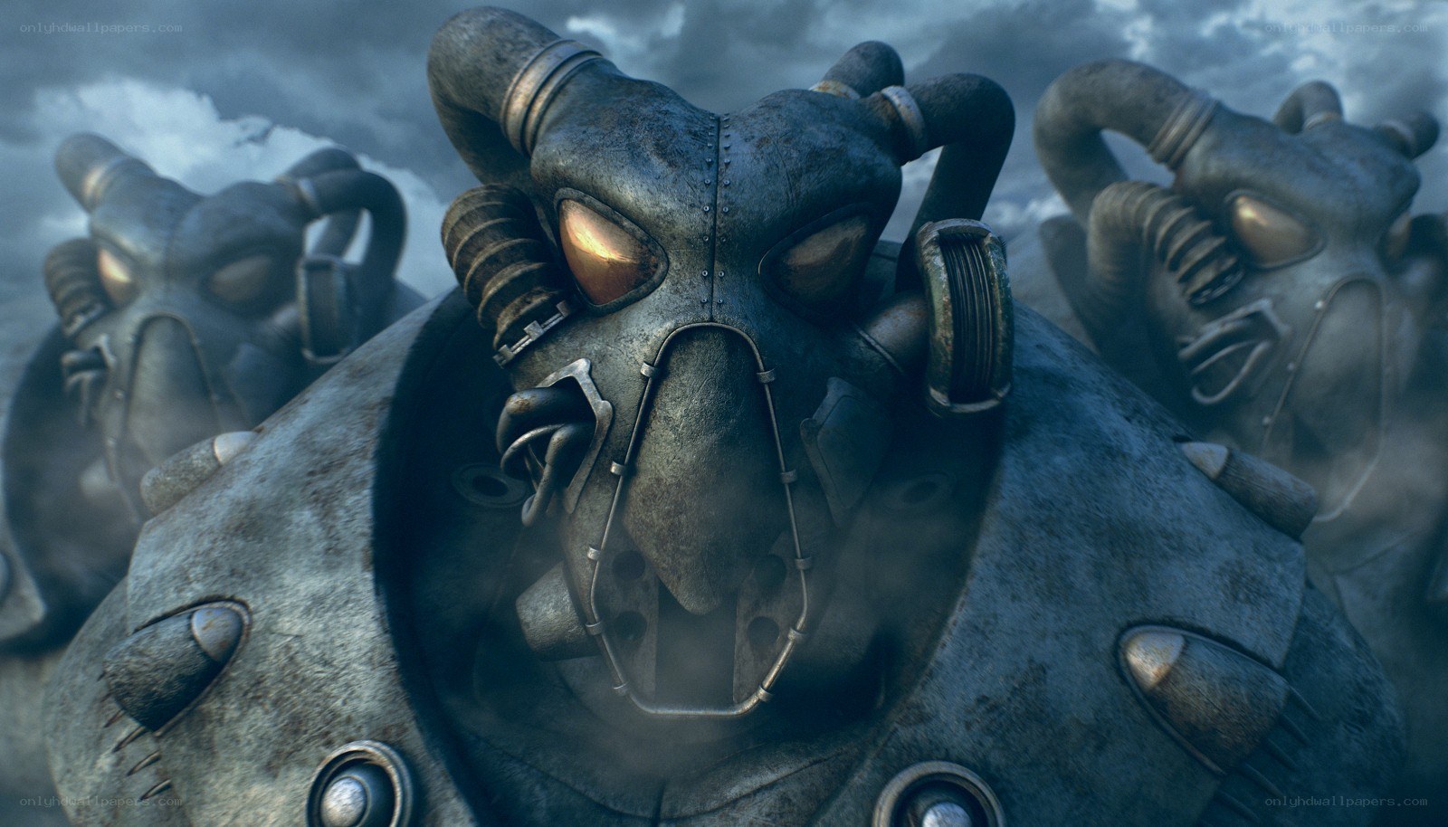 Fallout power armor heads