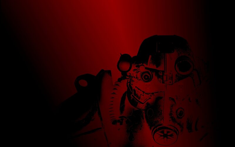 Fallout power armor silhouette