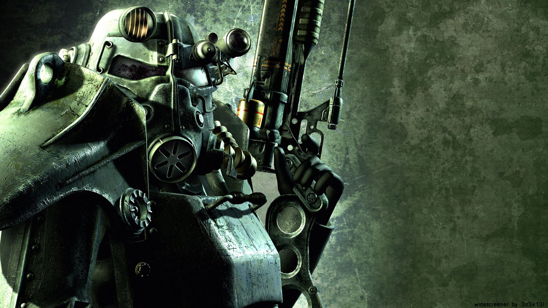 Fallout power armor soldier