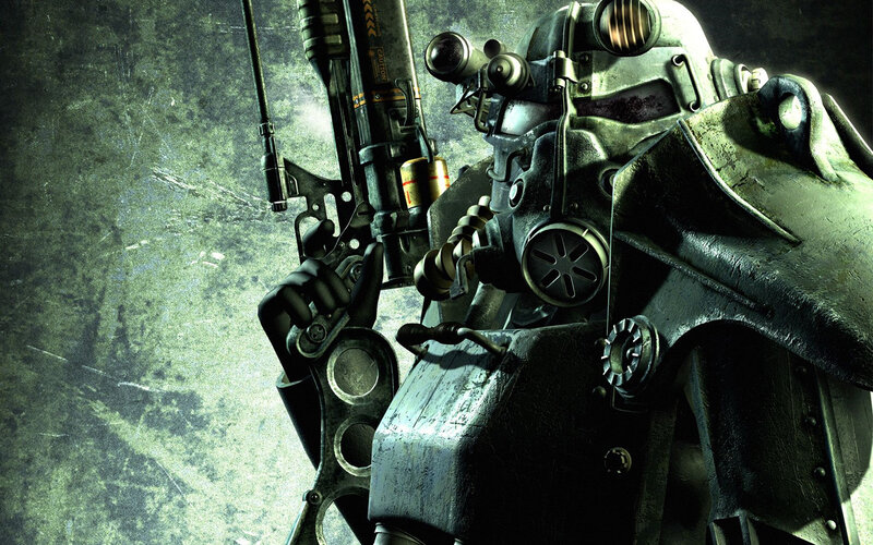 Fallout power armor soldier