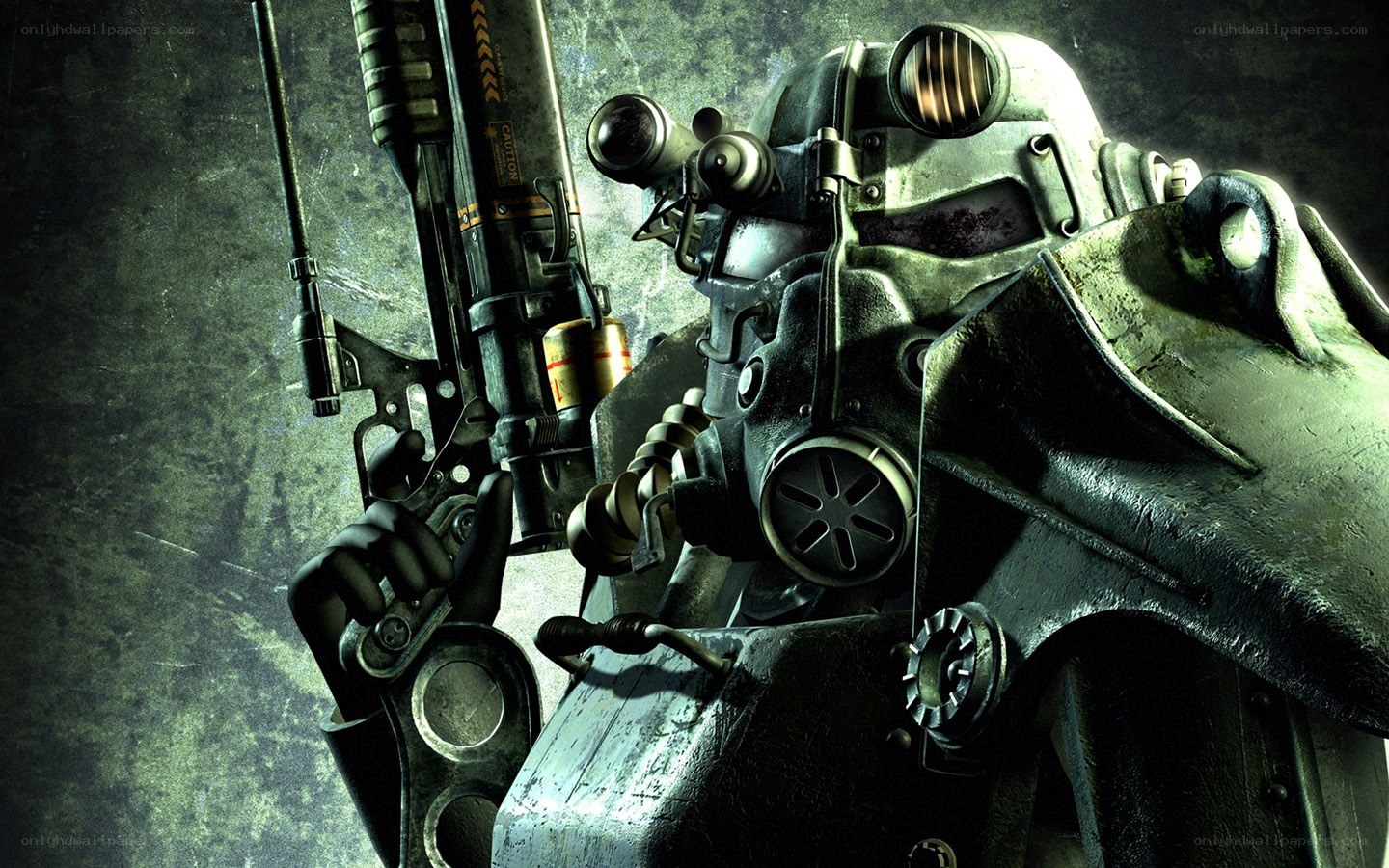 Fallout power armor soldier