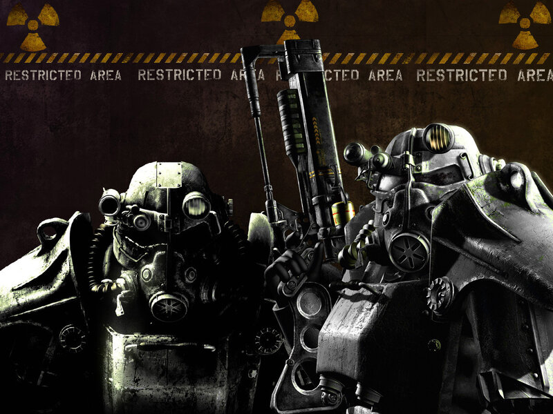 Fallout power armor soldiers