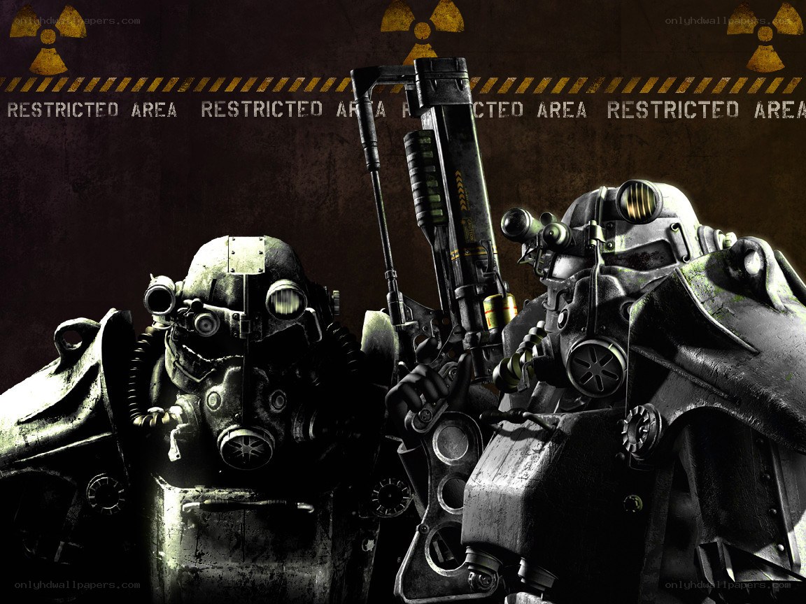 Fallout power armor soldiers