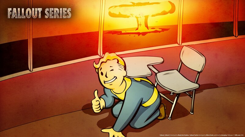 Fallout series character in fallout shelter