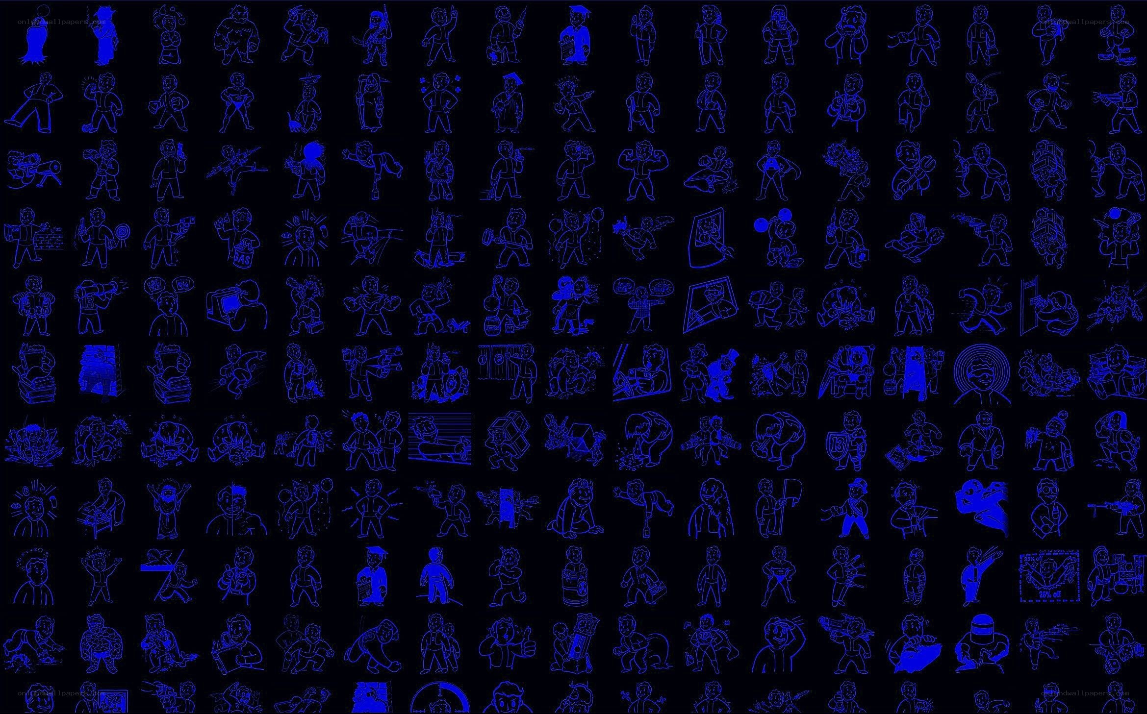Fallout Vault Boy icons