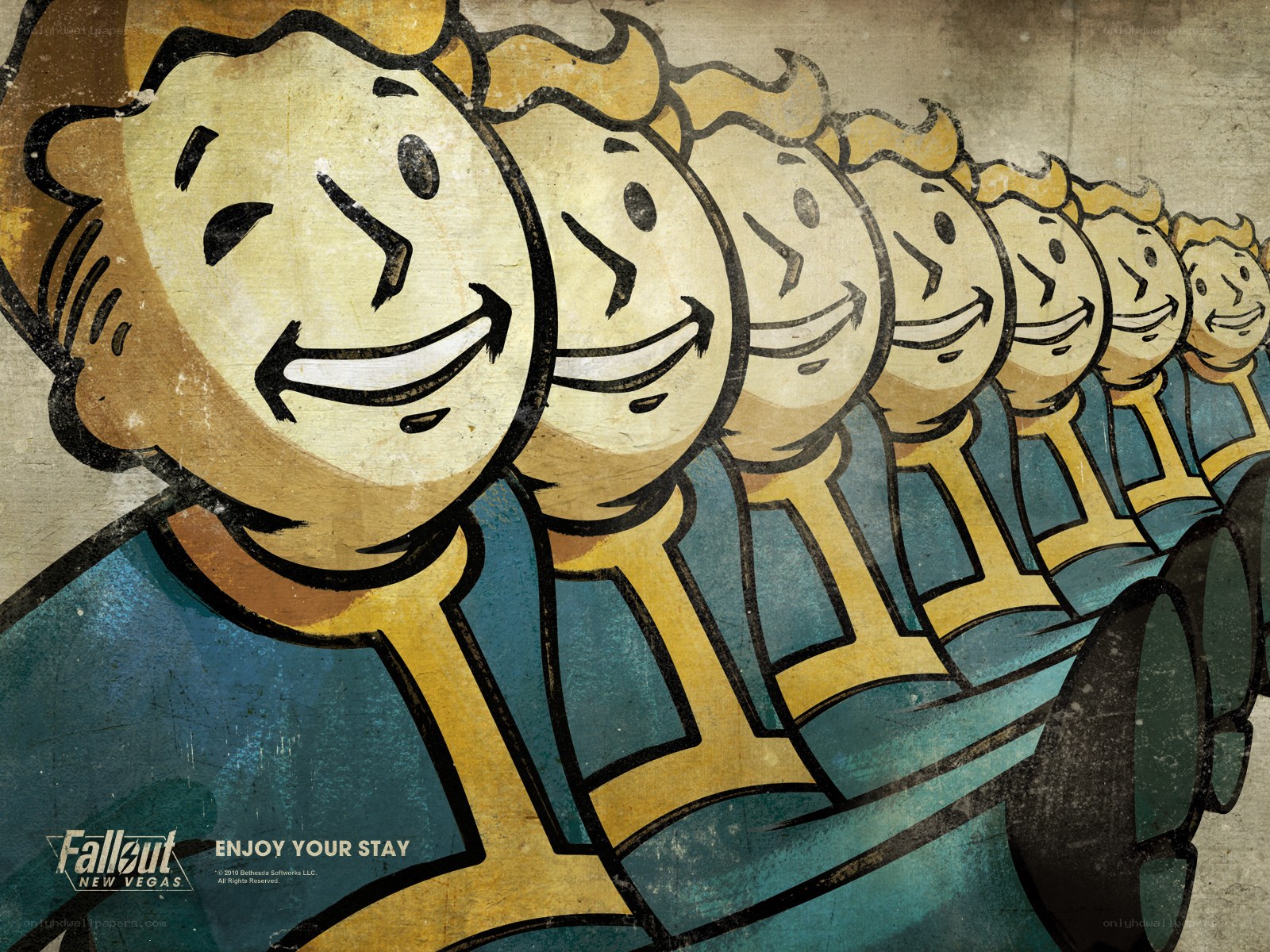 Fallout Vault Boy lineup