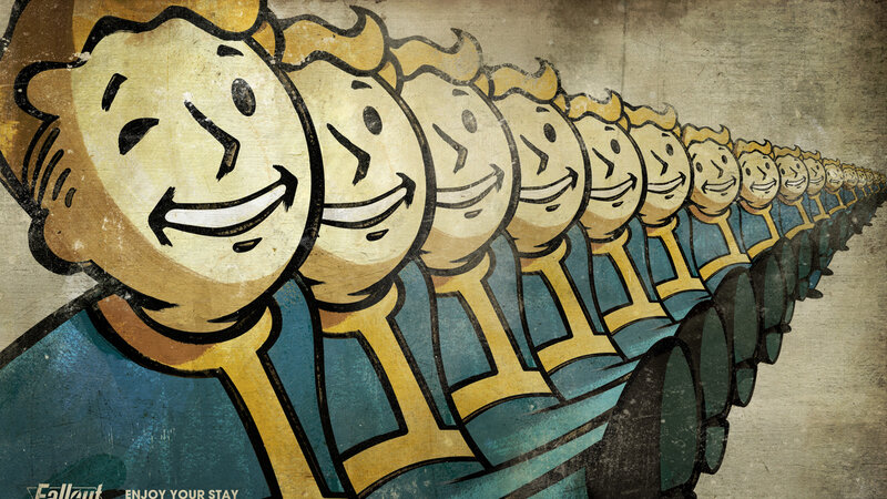 Fallout Vault Boy wallpaper
