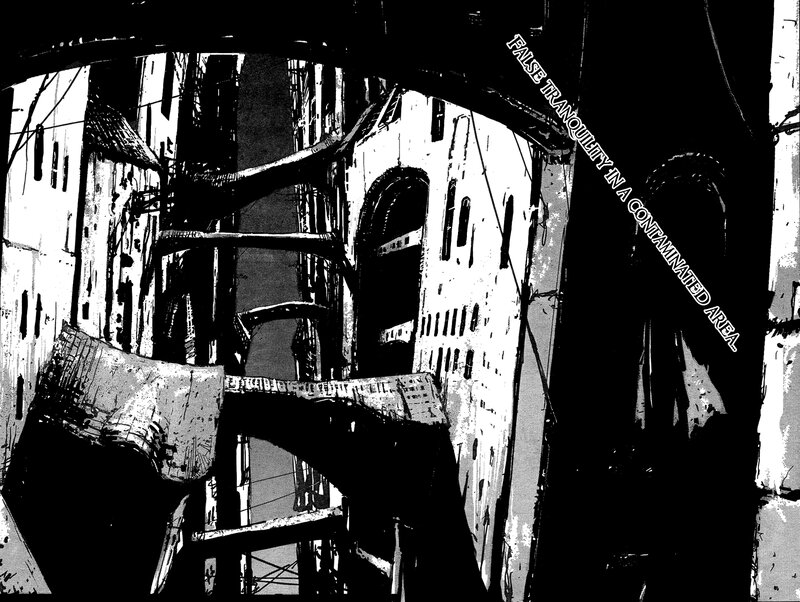 False tranquility in a contaminated area