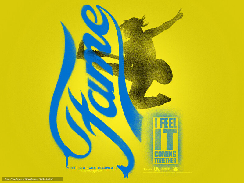 Fame movie poster