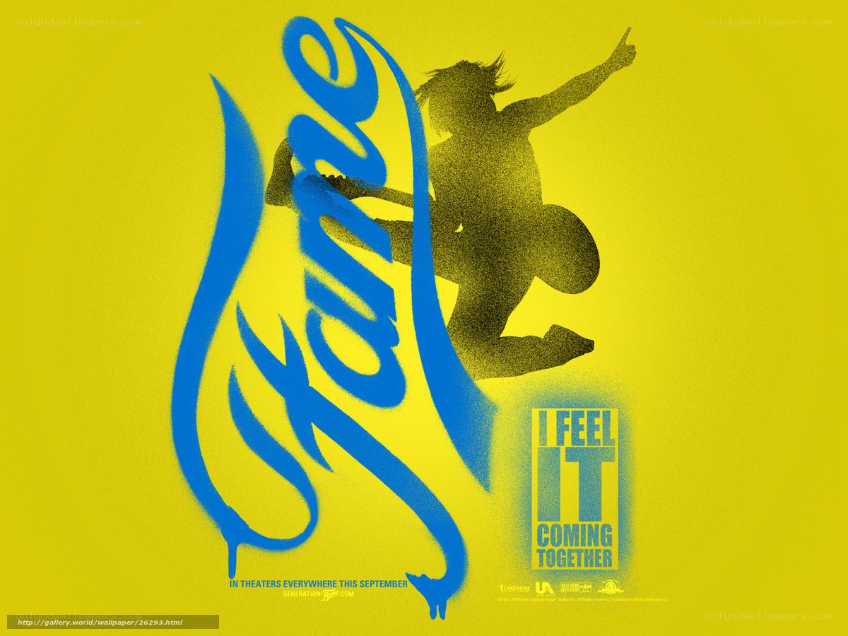 Fame movie poster