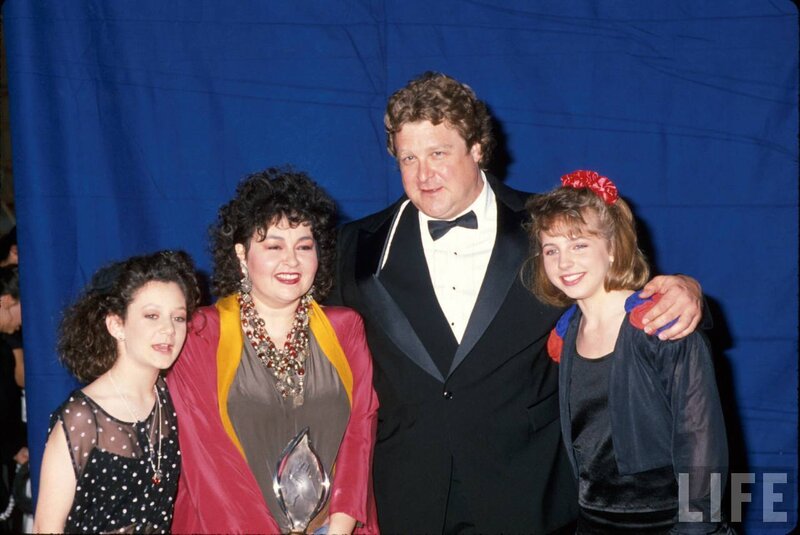 Family at an awards ceremony