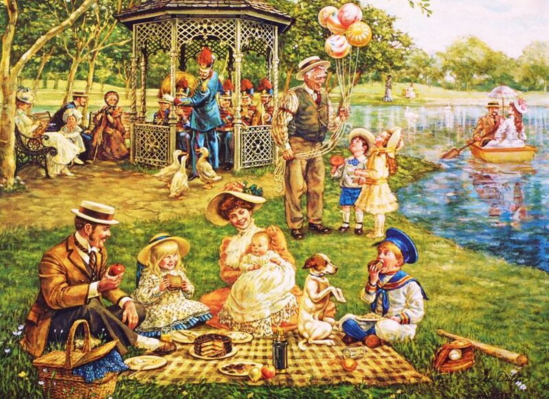 Family at Picnic