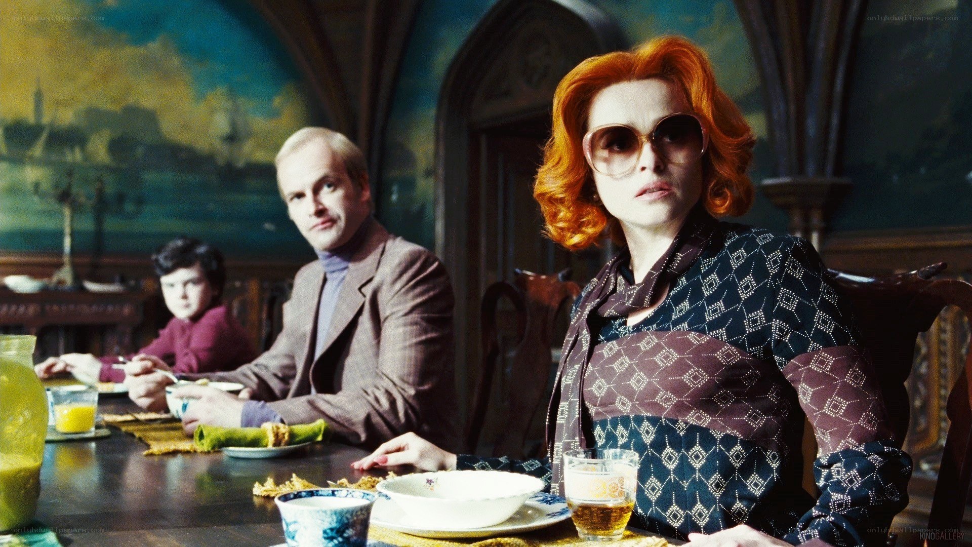 Family at the dining table